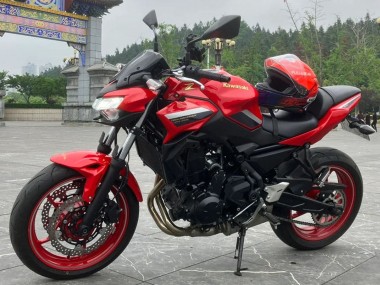 2020-2023 Kawasaki Ninja Z650 Motorcycle Fairings - Red Black Canada Suppliers