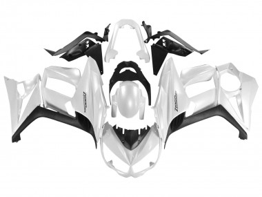 2010-2016 Kawasaki Z1000SX Motorcycle Fairings - Pearl White Black Canada Suppliers