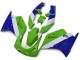 1989-1990 Kawasaki ZXR250 Motorcycle Fairings - Green White Blue Canada Suppliers