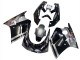 1989-1990 Kawasaki ZXR250 Motorcycle Fairings - Glossy Black Grey Elf Touch4 Bridgestone Canada Suppliers