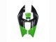 1989-1990 Kawasaki ZXR250 Motorcycle Fairings - Green Glossy Black Elf Touch4 Bridgestone Canada Suppliers