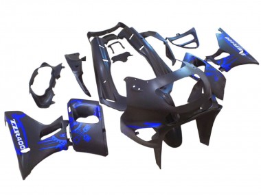 1993-2007 Kawasaki ZZR400 Motorcycle Fairings - Matte Black Blue Canada Suppliers