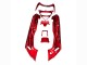1998-2003 Kawasaki ZZR600 Motorcycle Fairings - Red with Black Flame Canada Suppliers