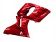 1998-2003 Kawasaki ZZR600 Motorcycle Fairings - Red with Black Flame Canada Suppliers