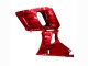 1998-2003 Kawasaki ZZR600 Motorcycle Fairings - Red with Black Flame Canada Suppliers