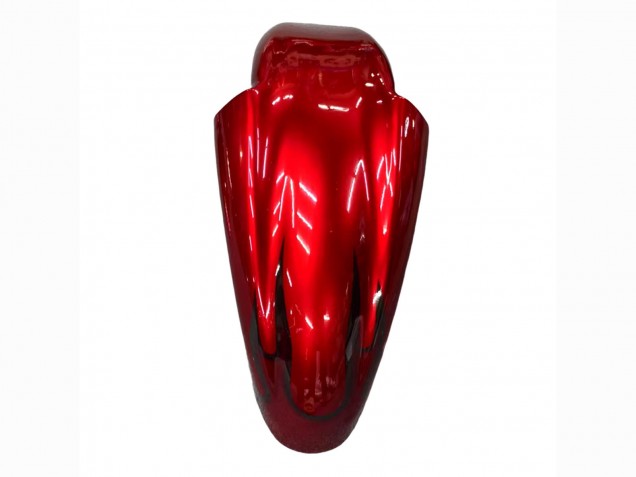 1998-2003 Kawasaki ZZR600 Motorcycle Fairings - Red with Black Flame Canada Suppliers