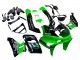 1998-2003 Kawasaki ZZR600 Motorcycle Fairings - Green Black Monster Elf Canada Suppliers