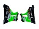 1998-2003 Kawasaki ZZR600 Motorcycle Fairings - Green Black Monster Elf Canada Suppliers