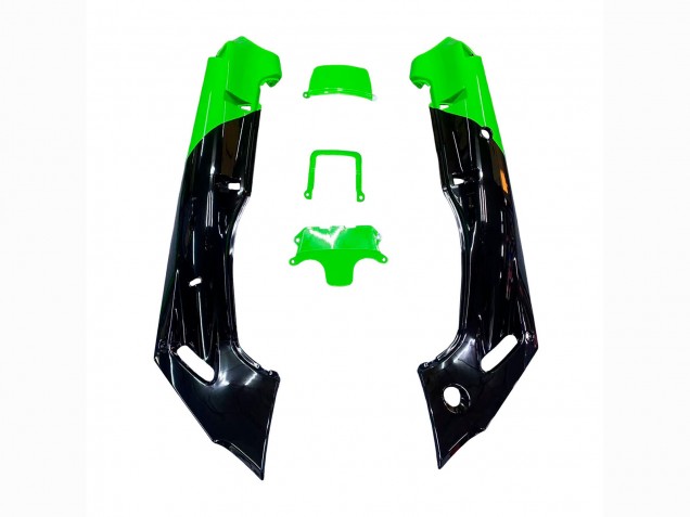 1998-2003 Kawasaki ZZR600 Motorcycle Fairings - Green Black Monster Elf Canada Suppliers