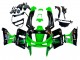 1998-2003 Kawasaki ZZR600 Motorcycle Fairings - Green Black Monster Elf Canada Suppliers