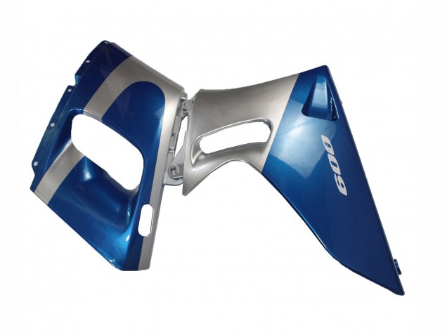 1998-2003 Kawasaki ZZR600 Motorcycle Fairings - Blue Silver Black Canada Suppliers