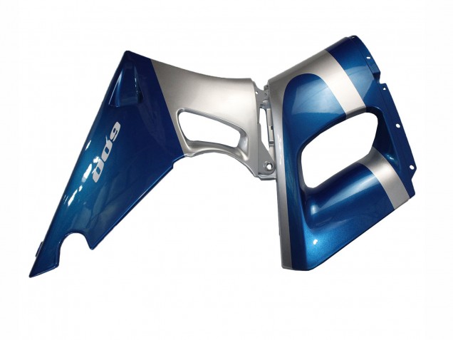 1998-2003 Kawasaki ZZR600 Motorcycle Fairings - Blue Silver Black Canada Suppliers