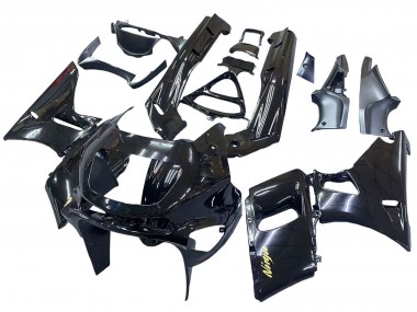1993-2007 Kawasaki ZZR400 Motorcycle Fairings - Glossy Black Gold Ninja Canada Suppliers