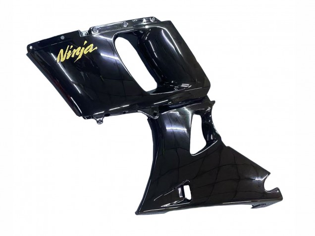 1998-2003 Kawasaki ZZR600 Motorcycle Fairings - Glossy Black Gold Ninja Canada Suppliers