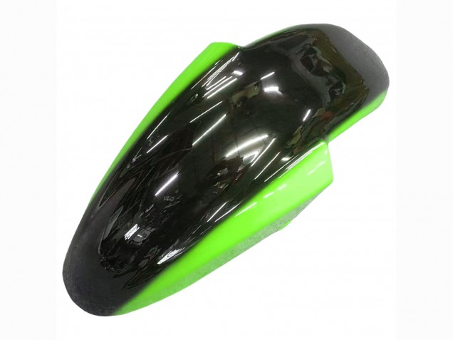1998-2003 Kawasaki ZZR600 Motorcycle Fairings - Green Glossy Black Flame Canada Suppliers