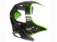 1998-2003 Kawasaki ZZR600 Motorcycle Fairings - Green Glossy Black Flame Canada Suppliers