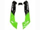 1998-2003 Kawasaki ZZR600 Motorcycle Fairings - Green Glossy Black Flame Canada Suppliers