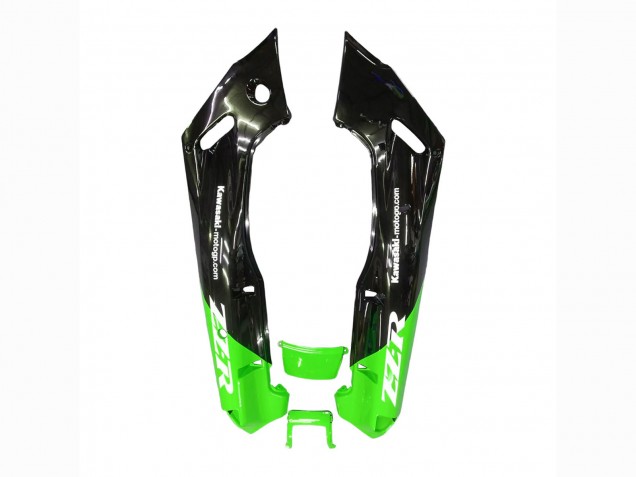 1998-2003 Kawasaki ZZR600 Motorcycle Fairings - Green Glossy Black Blue Monster Elf Touch4 Bridgestone Canada Suppliers