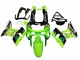 1998-2003 Kawasaki ZZR600 Motorcycle Fairings - Green Glossy Black Blue Monster Elf Touch4 Bridgestone Canada Suppliers