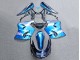 1993-2003 Kawasaki ZZR1100 Motorcycle Fairings - Glossy Blue Grey Canada Suppliers