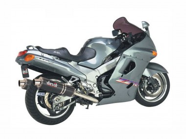 1993-2003 Kawasaki ZZR1100 Motorcycle Fairings - Grey Canada Suppliers