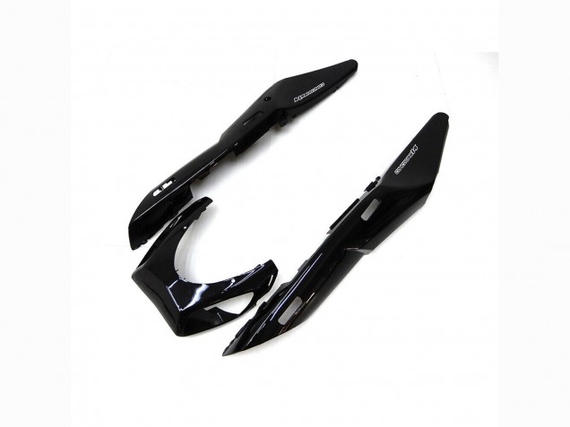 2007-2009 Kawasaki GTR1400/ZG1400 Motorcycle Fairings - Matte Black Green Lines Canada Suppliers