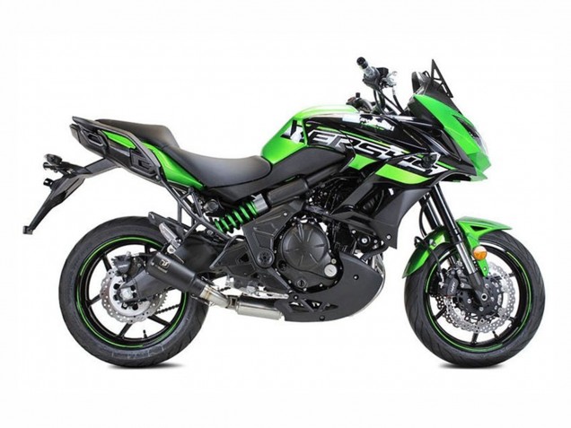 2015-2021 Kawasaki Versys 650 Motorcycle Fairing - Green Black Canada Suppliers