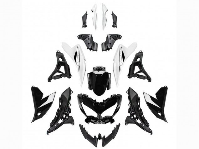 2022-2025 Kawasaki Versys 650 Motorcycle Fairings - Glossy Black White Canada Suppliers