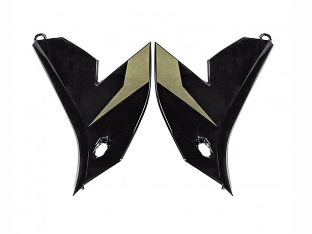 2022-2025 Kawasaki Versys 650 Motorcycle Fairings - Dark Green Black Canada Suppliers