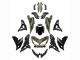 2022-2025 Kawasaki Versys 650 Motorcycle Fairings - Dark Green Black Canada Suppliers