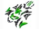 2022-2025 Kawasaki Versys 650 Motorcycle Fairings - Green Glossy Black Canada Suppliers