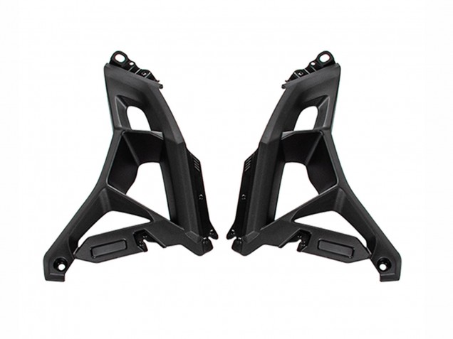 2022-2025 Kawasaki Versys 650 Motorcycle Fairings - Green Glossy Black Canada Suppliers