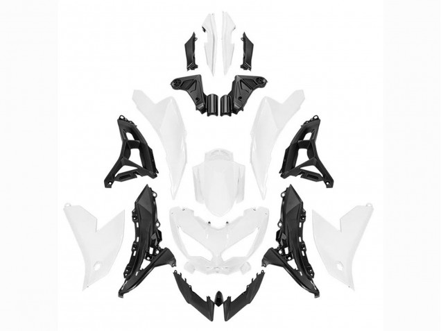 2022-2025 Kawasaki Versys 650 Motorcycle Fairings - White Canada Suppliers