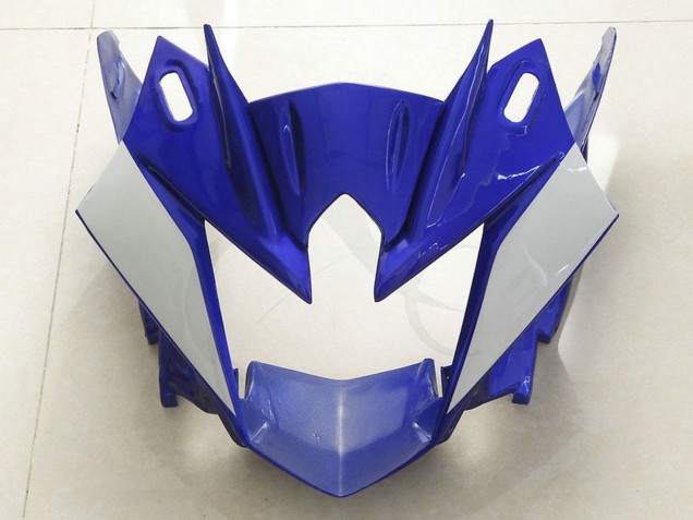 2009-2015 Yamaha FZ6R Motorcycle Fairing - Blue White Canada Suppliers