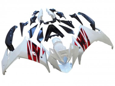 2009-2015 Yamaha FZ6R Motorcycle Fairings - White Red Canada Suppliers