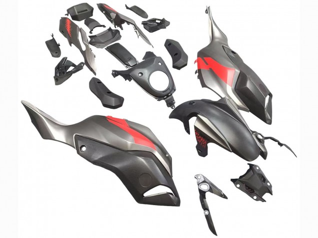 2012-2017 Yamaha MT07/FZ07 Motorcycle Fairings - Grey Red Canada Suppliers