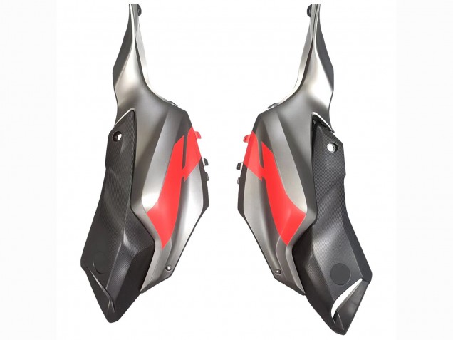 2012-2017 Yamaha MT07/FZ07 Motorcycle Fairings - Grey Red Canada Suppliers