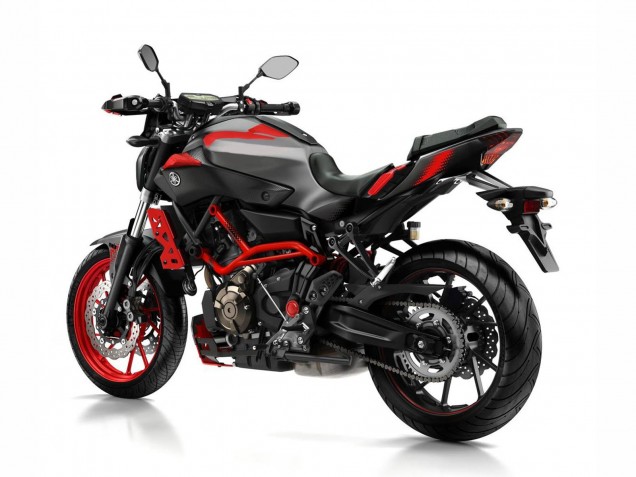 2012-2017 Yamaha MT07/FZ07 Motorcycle Fairings - Grey Red Canada Suppliers