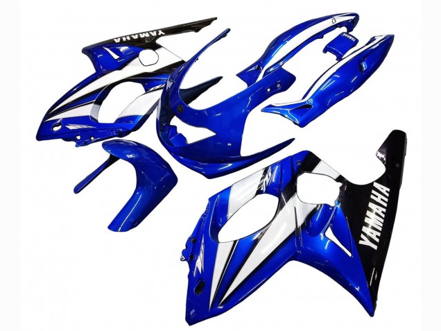 1996-2007 Yamaha YZF600R Thundercat Motorcycle Fairings - Blue White Black Canada Suppliers