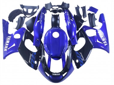 1996-2007 Yamaha YZF600R Thundercat Motorcycle Fairings - Blue Glossy Black Canada Suppliers