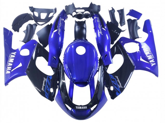 1996-2007 Yamaha YZF600R Thundercat Motorcycle Fairings - Blue Glossy Black Canada Suppliers