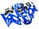 1996-2007 Yamaha YZF600R Thundercat Motorcycle Fairings - Blue White Silver Canada Suppliers