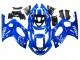 1996-2007 Yamaha YZF600R Thundercat Motorcycle Fairings - Blue White Silver Canada Suppliers