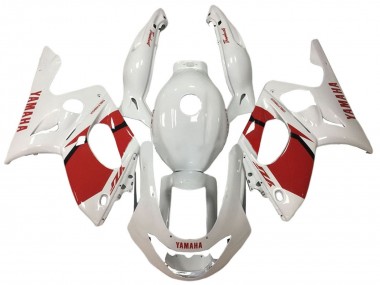 1996-2007 Yamaha YZF600R Thundercat Motorcycle Fairings - White Red Canada Suppliers