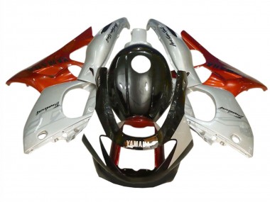 1996-2007 Yamaha YZF600R Thundercat Motorcycle Fairings - Black Silver Burnt Orange Canada Suppliers
