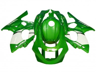 1996-2007 Yamaha YZF600R Thundercat Motorcycle Fairing - Green White Canada Suppliers