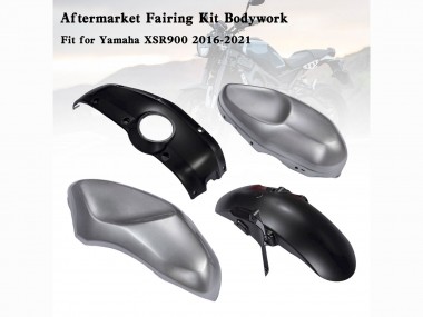 2016-2021 Yamaha XSR900 Motorcycle Fairings - Black Grey Canada Suppliers