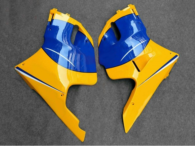 1991-1994 Yamaha TZR250 3XV Motorcycle Fairings - Yellow Blue White Canada Suppliers