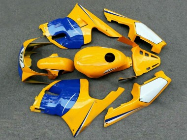 1991-1994 Yamaha TZR250 3XV Motorcycle Fairings - Yellow Blue White Canada Suppliers