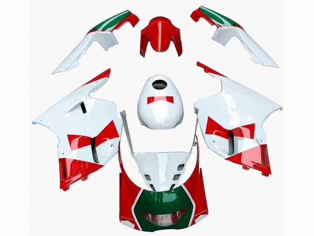 1991-1994 Yamaha TZR250 3XV Motorcycle Fairings - White Red Green Canada Suppliers